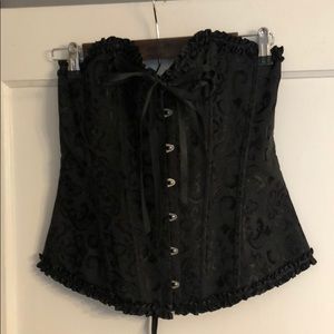 Adore Me Black Corset